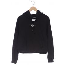 Calvin Klein Jeans Damen Kapuzenpullover, schwarz, Gr. 44