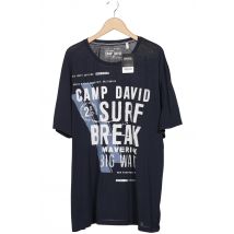 Camp David Herren T-Shirt, marineblau, Gr. 60