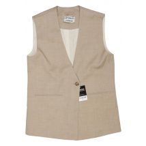Catwalk Junkie Damen Weste, beige, Gr. 38