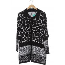 Chalou Damen Strickjacke, schwarz, Gr. 52