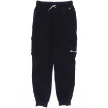 Champion Jungen Stoffhose, schwarz, Gr. 158