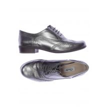 Clarks Damen Halbschuh, silber, Gr. 39