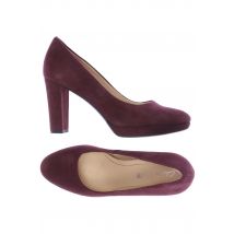 Clarks Damen Pumps, bordeaux, Gr. 37.5