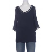 Comma Damen Bluse, marineblau, Gr. 36