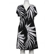 Comma Damen Kleid, schwarz, Gr. 44