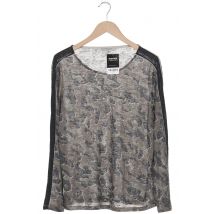 Comma Damen Langarmshirt, grau, Gr. 42