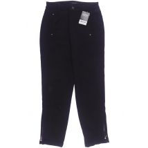 Comma Damen Stoffhose, schwarz, Gr. 34