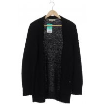 Comma Damen Strickjacke, schwarz, Gr. 44