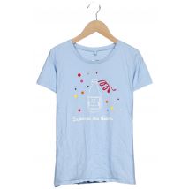 continental clothing Damen T-Shirt, hellblau, Gr. 38