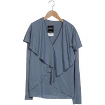 COS Damen Langarmshirt, blau, Gr. 34