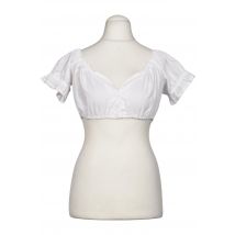 Country Line Damen Bluse, weiß, Gr. 36