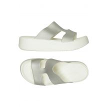 Crocs Damen Sandale, silber, Gr. 7