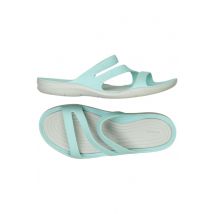 Crocs Damen Sandale, hellblau, Gr. 7