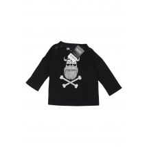 Danefae Jungen Langarmshirt, schwarz, Gr. 92