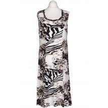 Denim &amp; Co. Damen Kleid, mehrfarbig, Gr. 46