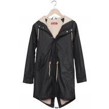 Derbe Damen Mantel, schwarz, Gr. 34