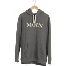 Derbe Herren Kapuzenpullover, grau, Gr.