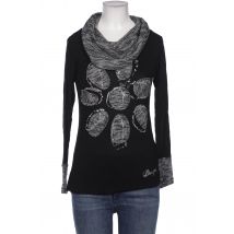 Desigual Damen Langarmshirt, schwarz, Gr. 36