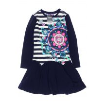 Desigual Damen Kleid, marineblau, Gr. 146/152