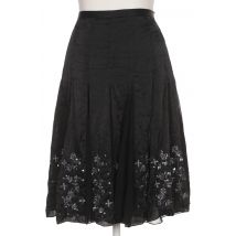 Donna by Hallhuber Damen Rock, schwarz, Gr. 38