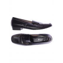 Donna Carolina Damen Halbschuh, schwarz, Gr. 39.5