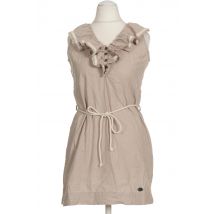 DreiMaster Damen Kleid, beige, Gr.