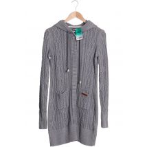 DreiMaster Damen Strickjacke, grau, Gr.