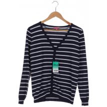 Equipment Damen Strickjacke, blau, weiß, Gr.