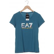 EA7 Emporio Armani Damen T-Shirt, blau, Gr. 38