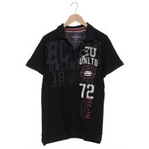 Ecko Herren Poloshirt, schwarz, Gr. 48