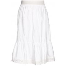 Edelnice Damen Rock, weiß, Gr. 42