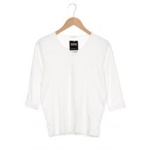 efixelle Damen Langarmshirt, weiß, Gr. 40