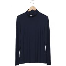 Egu Damen Langarmshirt, marineblau, Gr. 42
