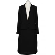 Eileen Fisher Damen Anzug, schwarz, Gr. 44