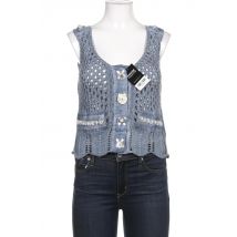 Elisa Cavaletti Damen Weste, blau, Gr. 38