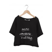 Elisabetta Franchi Damen Sweatshirt, schwarz, Gr. 44