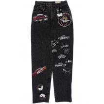 Ella Singh Damen Jeans, grau, Gr. 36