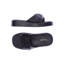 Elleme Damen Sandale, schwarz, Gr. 36