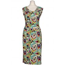 Ellen Eisemann Damen Kleid, mehrfarbig, Gr. 34