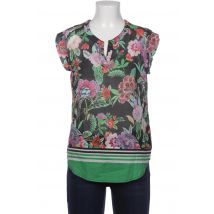 Emily van den Bergh Damen Bluse, schwarz, Gr. 36