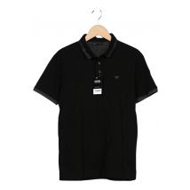 Emporio Armani Herren Poloshirt, schwarz, Gr. 48