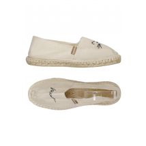 Espadrij l&#039;originale Damen Halbschuh, cremeweiß, Gr. 37