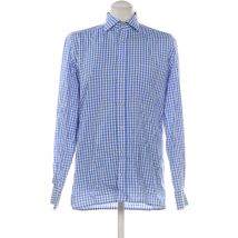 eterna Herren Hemd, blau, Gr. 40