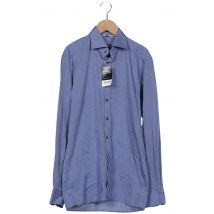 eterna Herren Hemd, blau, Gr. 46