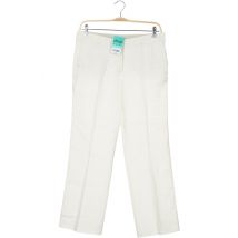 Etro Damen Stoffhose, weiß, Gr. 46