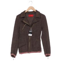 Eva Claudi Damen Strickjacke, braun, Gr. 38