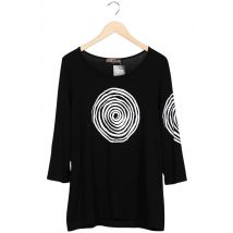 exelle Damen Langarmshirt, schwarz, Gr. 36