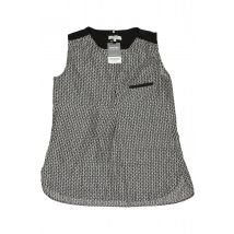 flowers for friends Damen Top, schwarz, Gr. 36