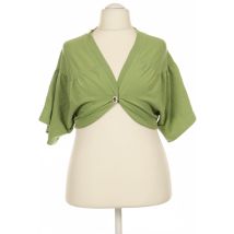 Fornarina Damen Strickjacke, grün, Gr.