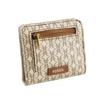 Fossil Damen Portemonnaie, grau, Gr.